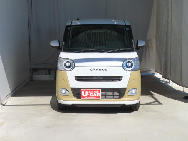 ムーヴキャンバスストライプスＧ　運転席・助手席シートヒーター　１年間無料保証電動パーキングブレーキ　コーナーセンサー　純正９型ディスプレイオーディオ　キーフリー　両側パワースライドドア　整備記録簿　Ｂカメラ　Ｂｌｕｅｔｏｏｔｈ　電動格納ミラー　ＵＳＢ接続　元試乗車　地デジ（三重県）の中古車