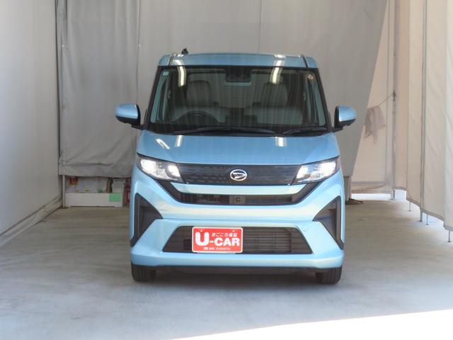 ムーヴ 中古車 Ｘ　　助手席側パワースライドドア　キーフリー　１年間無料保証コーナーセンサー　アイドリングストップ　試乗車　パノラマカメラ　純正フロアマット　オートエアコン　パワーウィンドウ　車線逸脱警報装置　衝突被害軽減装置　ＬＥＤヘッドライト　電動格納ドアミラー