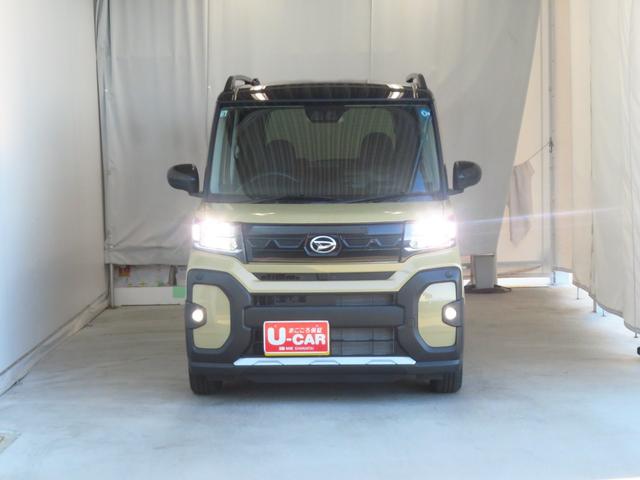 タント 中古車 ファンクロスリミテッド　バックカメラ　ＥＴＣ　１年間無料保証電動パーキングブレーキ　コーナーセンサー　純正９型ディスプレイオーディオ　両側パワースライドドア　Ｂｌｕｅｔｏｏｔｈ　オートエアコン　アダプティブクルーズコントロール　運転席・助手席シートヒーター