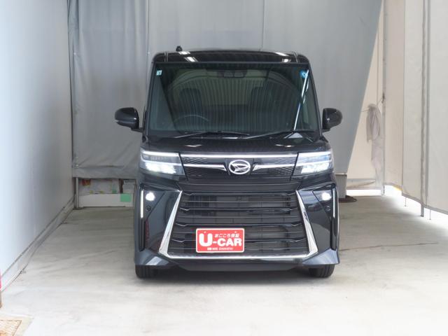 タント 中古車 カスタムＸ　　　運転席・助手席シートヒーター　１年間無料保証電動パーキングブレーキ　コーナーセンサー　元試乗車　両側パワースライドドア　オートエアコン　ワンオーナー　電動格納ミラー　ＬＥＤヘッドライト　バックカメラ　衝突回避支援ブレーキ　ペダル踏み間違い抑制