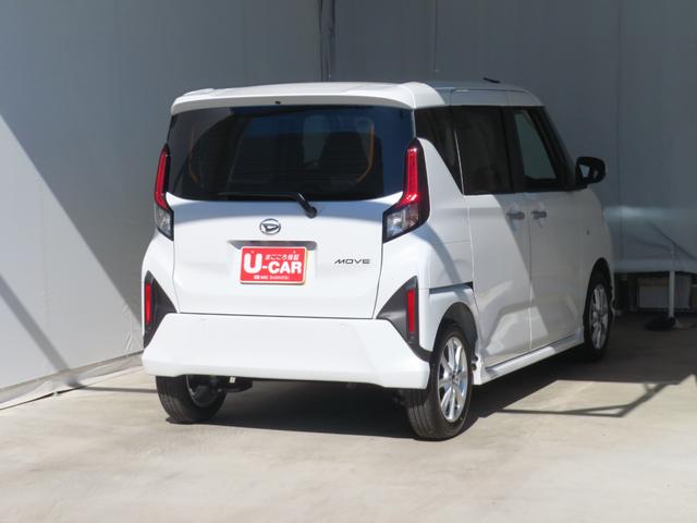 ムーヴ 中古車 Ｇ　　助手席側パワースライドドア　キーフリー　１年間無料保証電動パーキングブレーキ　コーナーセンサー　試乗車ＵＰ　オートエアコン　衝突軽減ブレーキ　Ａストップ　ＬＥＤヘッドライト　電動格納ミラー　車線逸脱警報　バックカメラ　ワンオーナー　ペダル踏み間違い抑制