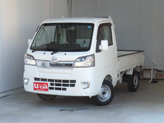 ハイゼットトラック 中古車 エクストラＳＡＩＩＩｔ　　　　４ＷＤ　４ＡＴ　１年間無料保証マニュアルエアコン　キーレスエントリー　荷台作業照明　ゲートプロテクター　あゆみ板掛け　レベリング　パワーウィンドウ　ＬＥＤヘッドライト　純正フロアマット　ＡＭ／ＦＭラジオ　ペダル踏み間違い抑制