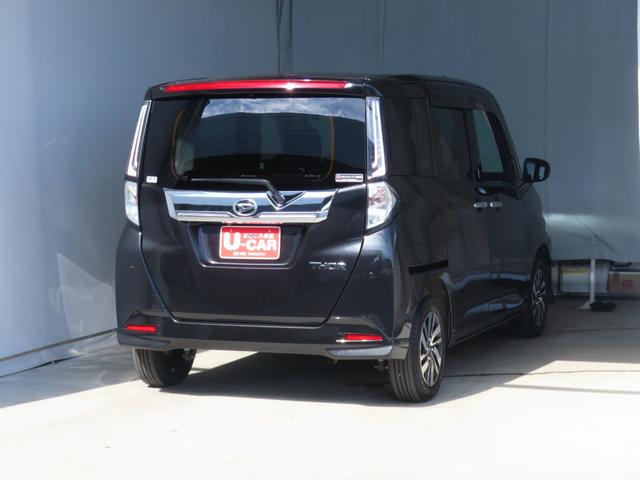 トール 中古車 カスタムＧ　　両側パワースライドドア　ＥＴＣ　１年間無料保証純正７型ナビ　パノラマカメラ　キーフリー　フルセグテレビ　前後ドラレコ　電動パーキングブレーキ　電動格納ミラー　Ｂｌｕｅｔｏｏｔｈ　コーナーセンサー　オートエアコン　ウォークスルー　ＬＥＤヘッドライト