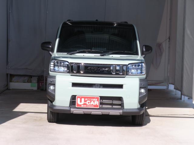 タフト 中古車 Ｇ　ダーククロムベンチャー　　オートエアコン　１年間無料保証純正７型メモリーナビ　コーナーセンサー　電動パーキングブレーキ　前方用ドライブレコーダー　Ｂｌｕｅｔｏｏｔｈ　バックカメラ　Ｓヒーター　電動格納ドアミラー　地デジ　キーフリー　ＵＳＢ接続　ＤＶＤ再生