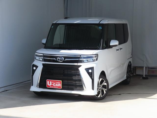 タントカスタムXリミテッド バックカメラ ETC 1年間無料保証電動パーキングブレーキ コーナーセンサー 純正9型ディスプレイオーディオ キーフリー 両側パワースライドドア Bluetooth 記録簿 展示車 ワンオーナー Sヒーター 電動格納ミラー TV(三重県)の中古車