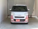ムーヴキャンバス 中古車 ストライプスＧ　運転席・助手席シートヒーター　１年間無料保証電動パーキングブレーキ　コーナーセンサー　元試乗車　電格ミラー　パノラマカメラ　両側パワースライドドア　ＬＥＤヘッドライト　点検記録簿　ワンオーナー　キーフリー　オートエアコン　衝突回避支援ブレーキ