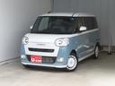 ムーヴキャンバス 中古車 ストライプスＧターボ　両側パワースライドドア　１年間無料保証電動パーキングブレーキ　コーナーセンサー　バックカメラ　電格ミラー　元試乗車　ＬＥＤヘットライト　運転席・助手席シートヒーター　１オーナー　キーフリー　衝突回避支援ブレーキ　ペダル踏み間違い抑制