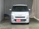 ムーヴキャンバス 中古車 ストライプスＧ　運転席・助手席シートヒーター　１年間無料保証電動パーキングブレーキ　コーナーセンサー　元試乗車　電格ミラー　バックカメラ　両側パワースライドドア　Ａライト　ＬＥＤヘッドライト　点検記録簿　ワンオーナー　キーフリー　車線逸脱警告　オートエアコン
