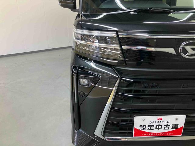 タントカスタムＸディスプレイオーディオ　バックモニター　プッシュボタンスタート　キーフリー　コーナーセンサー　オートハイビーム　ＬＥＤ　スマートアシスト　電動パーキングブレーキ　両側パワースライドドア　Ｔ−Ｆｉｎｅ（三重県）の中古車
