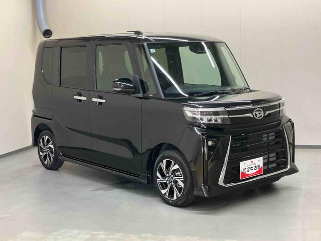 タントカスタムＸディスプレイオーディオ　バックモニター　プッシュボタンスタート　キーフリー　コーナーセンサー　オートハイビーム　ＬＥＤ　スマートアシスト　電動パーキングブレーキ　両側パワースライドドア　Ｔ−Ｆｉｎｅ（三重県）の中古車