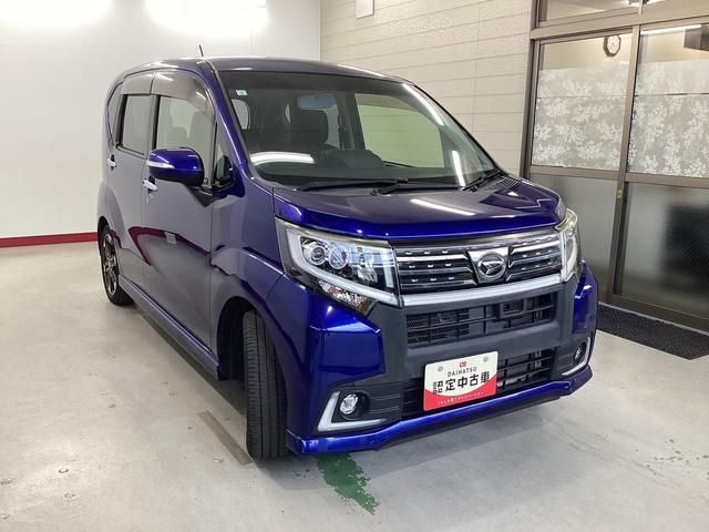 ムーヴカスタム　ＲＳ　ハイパーＳＡ衝突被害軽減ブレーキ　横滑り防止装置　オートマチックハイビーム　アイドリングストップ　ステアリングスイッチ　オートライト　キーフリーシステム　オートエアコン　８インチナビ　ＥＴＣ　マット　バイザー（岐阜県）の中古車