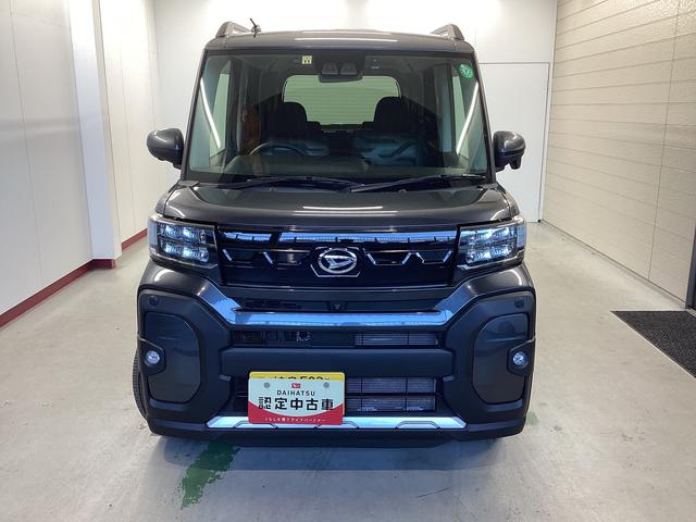 タントファンクロスターボ衝突被害軽減ブレーキ　横滑り防止装置　４ＷＤ　オートハイビーム　アイドリングストップ　ステアリングスイッチ　オートライト　キーフリー　ナビ　パノラマカメラ　ドラレコ　ＥＴＣ　マット　バイザー（岐阜県）の中古車