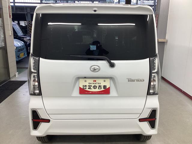 タントカスタムＲＳ衝突被害軽減ブレーキ　横滑り防止装置　オートハイビーム　アイドリングストップ　ステアリングスイッチ　オートライト　キーフリー　オートエアコン　ナビ　ドラレコ　パノラマカメラ　ＥＴＣ　マット　バイザー（岐阜県）の中古車