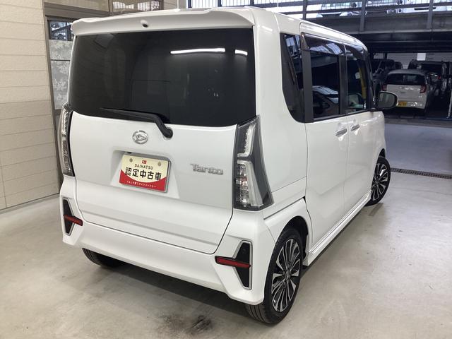 タントカスタムＲＳ衝突被害軽減ブレーキ　横滑り防止装置　オートハイビーム　アイドリングストップ　ステアリングスイッチ　オートライト　キーフリー　オートエアコン　ナビ　ドラレコ　パノラマカメラ　ＥＴＣ　マット　バイザー（岐阜県）の中古車