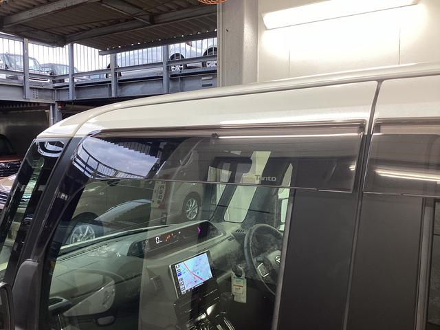 タントカスタムＲＳ衝突被害軽減ブレーキ　横滑り防止装置　オートハイビーム　アイドリングストップ　ステアリングスイッチ　オートライト　キーフリー　オートエアコン　ナビ　ドラレコ　パノラマカメラ　ＥＴＣ　マット　バイザー（岐阜県）の中古車