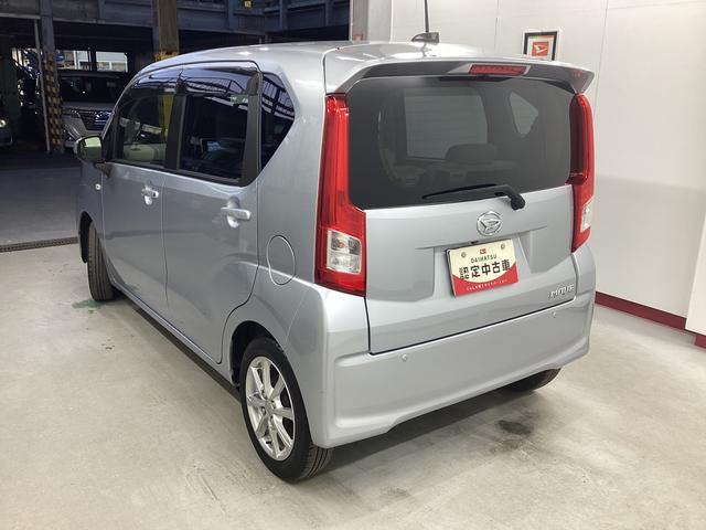 ムーヴＸターボ　ＳＡIII衝突被害軽減ブレーキ　横滑り防止装置　オートハイビーム　アイドリングストップ　ステアリングスイッチ　オートライト　キーフリー　オートエアコン　ナビ　ドラレコ　バックカメラ　ＥＴＣ　マット　バイザー（岐阜県）の中古車