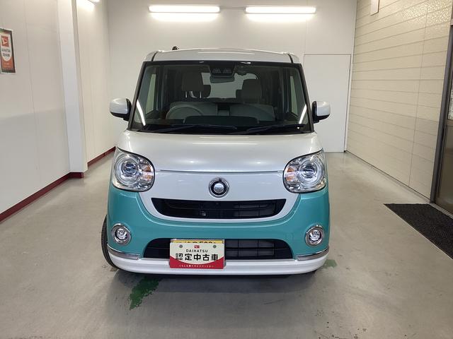 ムーヴキャンバスGメイクアップリミテッド SAIII衝突被害軽減ブレーキ 横滑り防止装置 オートハイビーム アイドリングストップ ステアリングスイッチ オートライト キーフリーシステム オートエアコン ナビ ドラレコ パノラマカメラ マット バイザー(岐阜県)の中古車