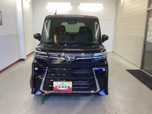 タントカスタムRS衝突被害軽減ブレーキ 横滑り防止装置 オートハイビーム アイドリングストップ ステアリングスイッチ オートライト キーフリー オートエアコン ディスプレイオーディオ バックカメラ ETC マット(岐阜県)の中古車