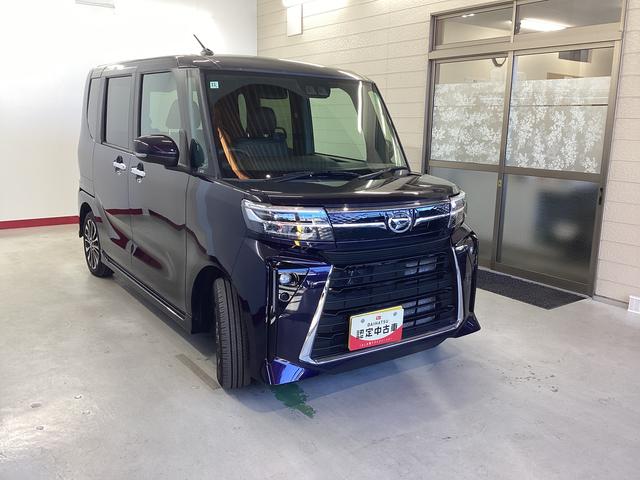 タントカスタムRS衝突被害軽減ブレーキ 横滑り防止装置 オートハイビーム アイドリングストップ ステアリングスイッチ オートライト キーフリー オートエアコン ディスプレイオーディオ バックカメラ ETC マット(岐阜県)の中古車