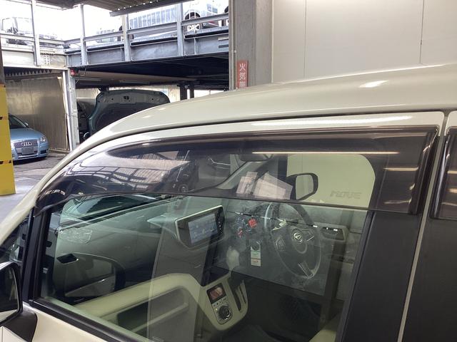 ムーヴＸ　ＳＡII衝突被害軽減ブレーキ　横滑り防止装置　アイドリングストップ　ステアリングスイッチ　オートライト　キーフリーシステム　オートエアコン　モニター付きオーディオ　マット　バイザー（岐阜県）の中古車