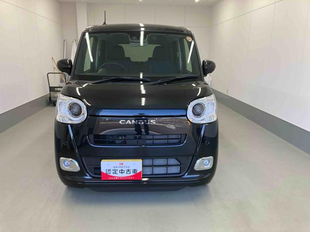 ムーヴキャンバスセオリーG衝突被害軽減ブレーキ 横滑り防止装置 オートハイビーム アイドリングストップ ステアリングスイッチ オートライト キーフリーシステム オートエアコン ナビ ドラレコ パノラマカメラ ETC マット(岐阜県)の中古車