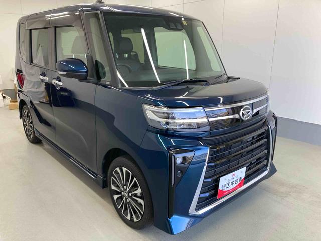 タントカスタムＲＳ衝突被害軽減ブレーキ　横滑り防止装置　オートハイビーム　アイドリングストップ　ステアリングスイッチ　オートライト　キーフリーシステム　オートエアコン　パノラマカメラ　マット　バイザー（岐阜県）の中古車