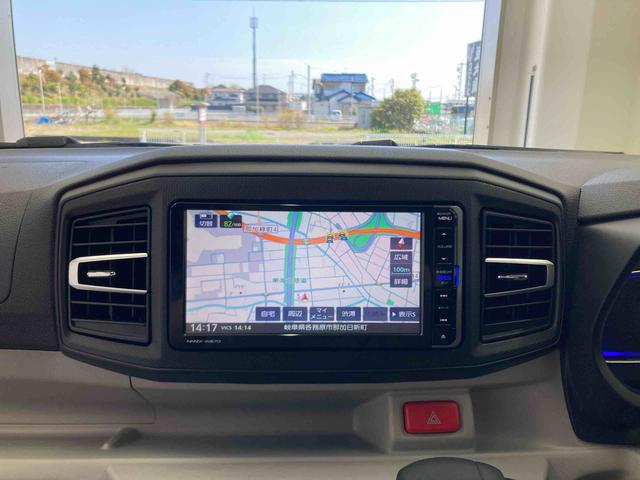 ミライースＧ　ＳＡIII衝突被害軽減ブレーキ　横滑り防止装置　オートハイビーム　アイドリングストップ　オートライト　キーフリーシステム　オートエアコン　ナビ　バックカメラ　マット　バイザー（岐阜県）の中古車