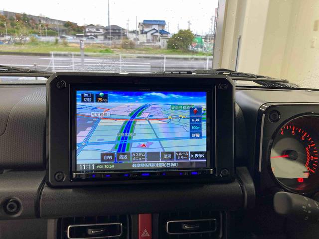 ジムニーＸＣ衝突被害軽減ブレーキ　横滑り防止装置　ステアリングスイッチ　オートライト　キーフリーシステム　オートエアコン　社外ナビ　バックカメラ　ＥＴＣ　マット（岐阜県）の中古車