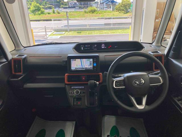 タントファンクロスターボ衝突被害軽減ブレーキ　横滑り防止装置　オートマチックハイビーム　アイドリングストップ　ステアリングスイッチ　オートライト　キーフリーシステム　オートエアコン　両側電動スライドドア　純正アルミホイール（岐阜県）の中古車