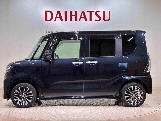 タントカスタムＲＳセレクション４ＷＤ　ＥＴＣ　アルミホイール　シートヒーター　ターボ　オートマチックハイビーム　衝突防止システム　ＬＥＤヘッドランプ　レーンアシスト　スマートキー　記録簿　禁煙車　ワンオーナー（北海道）の中古車
