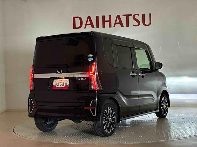 タントカスタムＲＳセレクション４ＷＤ　ＥＴＣ　アルミホイール　シートヒーター　ターボ　オートマチックハイビーム　衝突防止システム　ＬＥＤヘッドランプ　レーンアシスト　スマートキー　記録簿　禁煙車　ワンオーナー（北海道）の中古車
