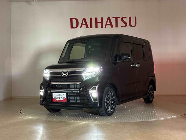 タントカスタムＲＳセレクション４ＷＤ　ＥＴＣ　アルミホイール　シートヒーター　ターボ　オートマチックハイビーム　衝突防止システム　ＬＥＤヘッドランプ　レーンアシスト　スマートキー　記録簿　禁煙車　ワンオーナー（北海道）の中古車