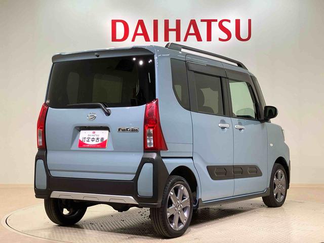 タントファンクロスターボ４ＷＤ　ＥＴＣ　アルミホイール　シートヒーター　ターボ　アイドリングストップ　オートマチックハイビーム　衝突防止システム　ＬＥＤヘッドランプ　レーンアシスト　スマートキー　記録簿　禁煙車　ワンオーナー（北海道）の中古車