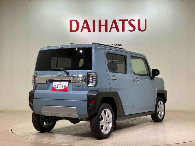 タフトＧ　クロムベンチャー４ＷＤ　アルミホイール　シートヒーター　アイドリングストップ　オートマチックハイビーム　衝突防止システム　ＬＥＤヘッドランプ　レーンアシスト　スマートキー　記録簿　ワンオーナー　エアバッグ　エアコン（北海道）の中古車