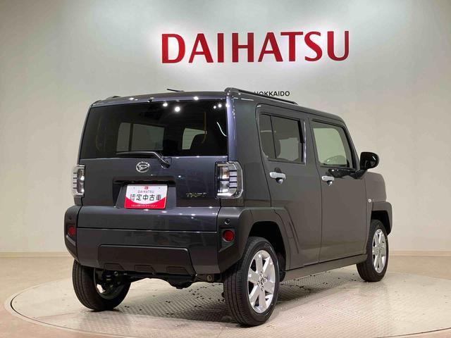 タフトＧ４ＷＤ　アルミホイール　アイドリングストップ　オートマチックハイビーム　衝突防止システム　ＬＥＤヘッドランプ　レーンアシスト　スマートキー　記録簿　ワンオーナー　エアバッグ　エアコン　パワーウィンドウ（北海道）の中古車