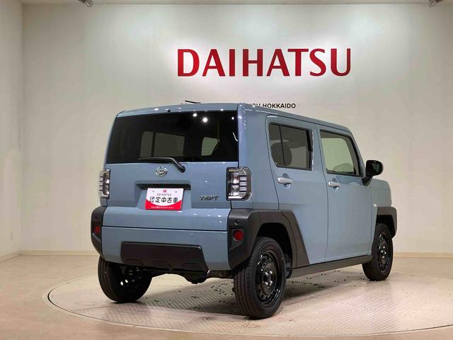 タフトX4WD アイドリングストップ オートマチックハイビーム 衝突防止システム LEDヘッドランプ レーンアシスト スマートキー 記録簿 ワンオーナー エアバッグ エアコン パワーステアリング ABS(北海道)の中古車