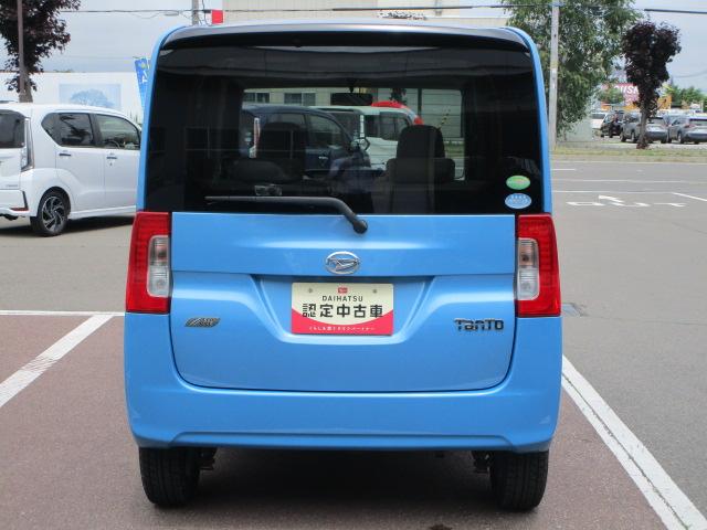 タントＬ４ＷＤ　両側スライドドア　キーレスエントリー　ＣＤ／ＵＳＢチューナー　リモコンエンジンスターター　アイドリングストップ（北海道）の中古車