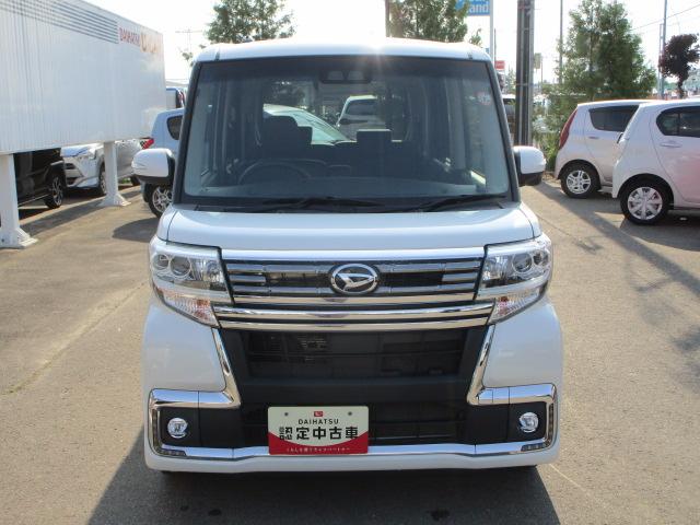 タントカスタムＲＳ　トップエディションＶＳ　ＳＡIII４ＷＤ　ターボ　スマートアシスト　両側パワースライドドア　ＬＥＤヘッドライト　ダイハツ純正ナビ　リモコンエンジンスターター　ＥＴＣ車載器　運転席シートヒーター　アイドリングストップ（北海道）の中古車