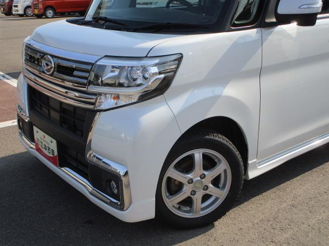タントカスタムＲＳ　トップエディションＶＳ　ＳＡIII４ＷＤ　ターボ　スマートアシスト　両側パワースライドドア　ＬＥＤヘッドライト　ダイハツ純正ナビ　リモコンエンジンスターター　ＥＴＣ車載器　運転席シートヒーター　アイドリングストップ（北海道）の中古車