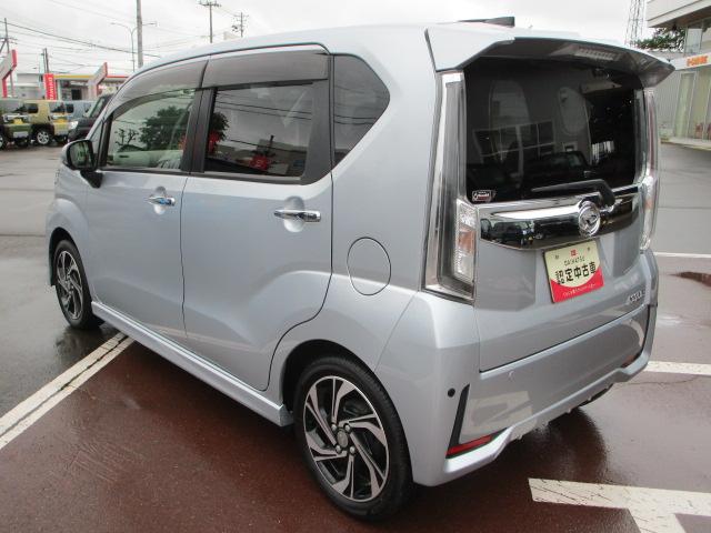ムーヴカスタム　ＲＳ　ハイパーリミテッドＳＡIII４ＷＤ　スマートアシスト　ＬＥＤヘッドライト　オートライト　オートエアコン　ＣＤチューナー　ＭＯＭＯステアリング　前後コーナーセンサー　運転席シートヒーター　キーフリーシステム　アイドリングストップ（北海道）の中古車