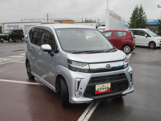 ムーヴカスタム　ＲＳ　ハイパーリミテッドＳＡIII４ＷＤ　スマートアシスト　ＬＥＤヘッドライト　オートライト　オートエアコン　ＣＤチューナー　ＭＯＭＯステアリング　前後コーナーセンサー　運転席シートヒーター　キーフリーシステム　アイドリングストップ（北海道）の中古車