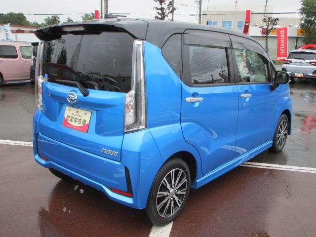 ムーヴカスタム　Ｘ　ＶＳ　ＳＡIII４ＷＤ　スマートアシスト　ＬＥＤヘッドライト　ダイハツ純正ナビ　パノラマモニター　オートエアコン　キーフリーシステム　運転席シートヒーター　アイドリングストップ　ＶＳＣ（横滑り抑制機能）（北海道）の中古車