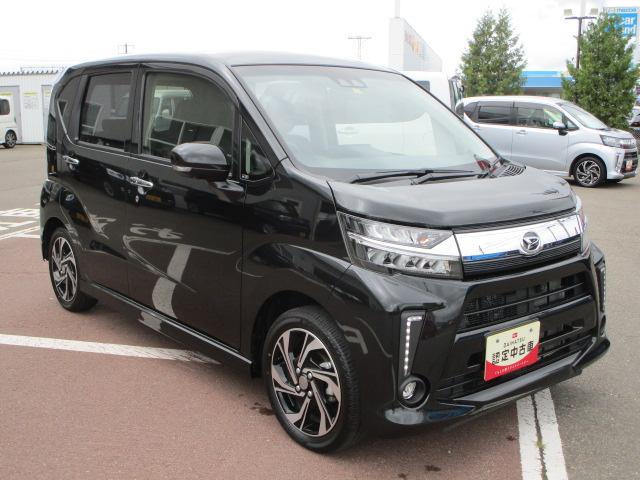 ムーヴカスタム　ＲＳ　ハイパーリミテッドＳＡIII４ＷＤ　スマートアシスト　ＬＥＤヘッドライト　オートライト　オートエアコン　オーディオレス　運転席シートヒーター　キーフリーシステム　アルミホイール　アイドリングストップ　ＶＳＣ（横滑り抑制機能）（北海道）の中古車