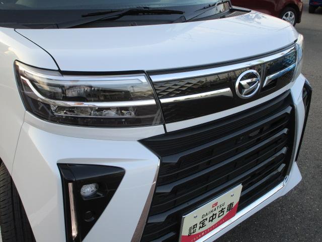 タントカスタムＲＳ４ＷＤ　ターボ　両側パワースライドドア　ＬＥＤヘッドライト　オートライト　オートエアコン　オーディオレス　リモコンエンジンスターター　ＥＴＣ車載器　運転席助手席シートヒーター　アイドリングストップ（北海道）の中古車