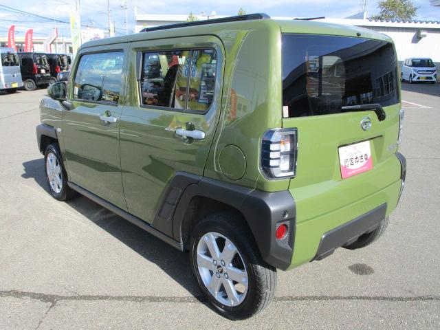タフトＧ４ＷＤ　スマートアシスト　ガラスルーフ　ＬＥＤヘッドライト　オートライト　ＣＤ／ＵＳＢチューナー　運転席助手席シートヒーター　オートエアコン　キーフリーシステム　アイドリングストップ（北海道）の中古車