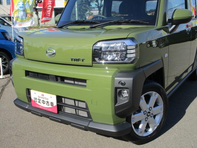 タフトＧ４ＷＤ　スマートアシスト　ガラスルーフ　ＬＥＤヘッドライト　オートライト　ＣＤ／ＵＳＢチューナー　運転席助手席シートヒーター　オートエアコン　キーフリーシステム　アイドリングストップ（北海道）の中古車