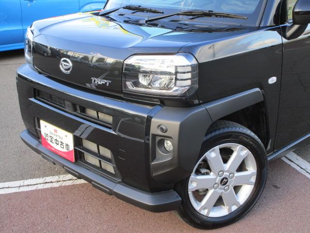 タフトG4WD スマートアシスト ガラスルーフ LEDヘッドライト オートライト オートエアコン オーディオレス 運転席助手席シートヒーター 前後コーナーセンサー アルミホイール アイドリングストップ(北海道)の中古車