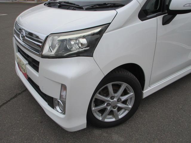 ムーヴカスタム　Ｘリミテッド　ＳＡ４ＷＤ　夏冬タイヤ　カーナビ　バックモニター　キーフリーシステム　オートエアコン　アイドリングストップ　スマートアシスト　ＶＳＣ（横滑り抑制機能）（北海道）の中古車