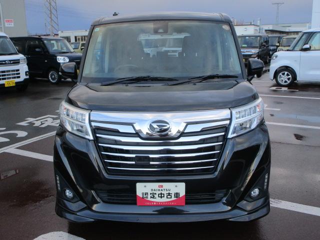 トールカスタムG SAII4WD 両側パワースライドドア ダイハツ純正ナビ バックモニター リモコンエンジンスターター クルーズコントロール オートエアコン 夏冬タイヤ スマートアシスト アイドリングストップ(北海道)の中古車