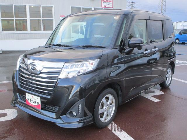 トールカスタムG SAII4WD 両側パワースライドドア ダイハツ純正ナビ バックモニター リモコンエンジンスターター クルーズコントロール オートエアコン 夏冬タイヤ スマートアシスト アイドリングストップ(北海道)の中古車